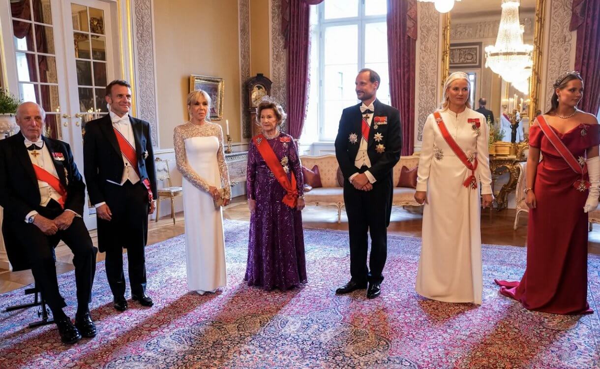 princesse Ingrid Alexandra couple Macron